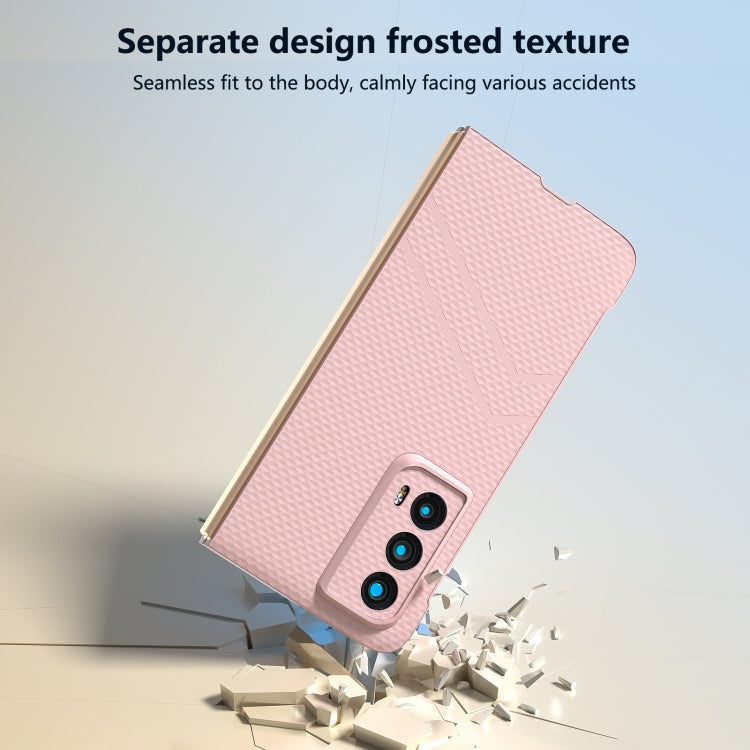 For Honor Magic Vs2 PC Frosted Texture Diamond Paint Shockproof Phone Case(Pink)