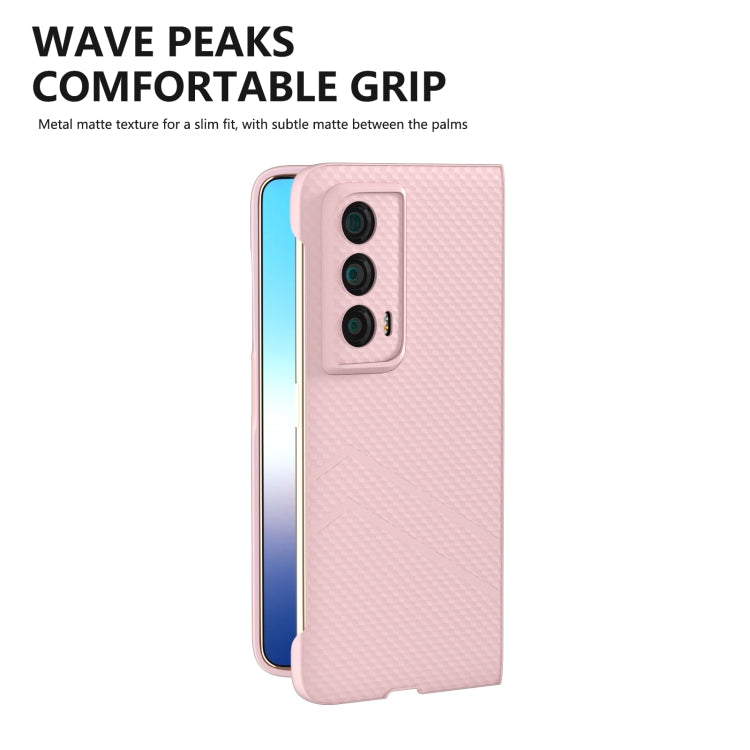 For Honor Magic Vs2 PC Frosted Texture Diamond Paint Shockproof Phone Case(Pink)