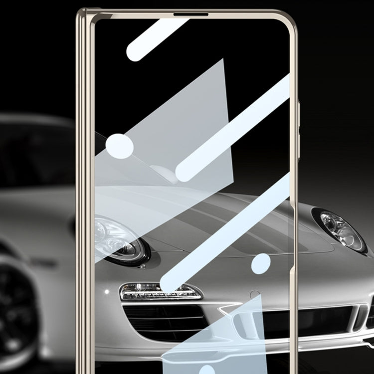 For Honor Magic V2 GKK Integrated Magnetic Folding Phantom Privacy Phone Case(Gold)