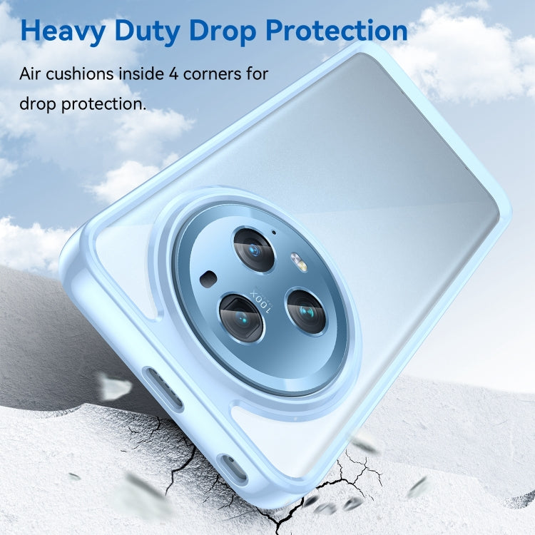 For Honor Magic5 Pro Colorful Series Acrylic Hybrid TPU Phone Case(Blue)