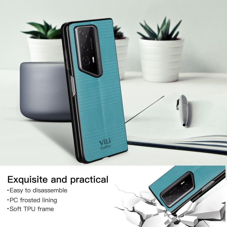 For Honor Magic V2 RSR Porsche Design ViLi TH Series Shockproof Phone Case(Green)