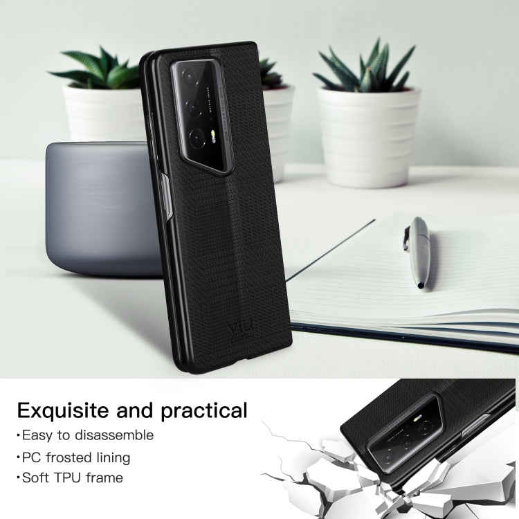 For Honor Magic V2 RSR Porsche Design ViLi TH Series Shockproof Phone Case(Black)