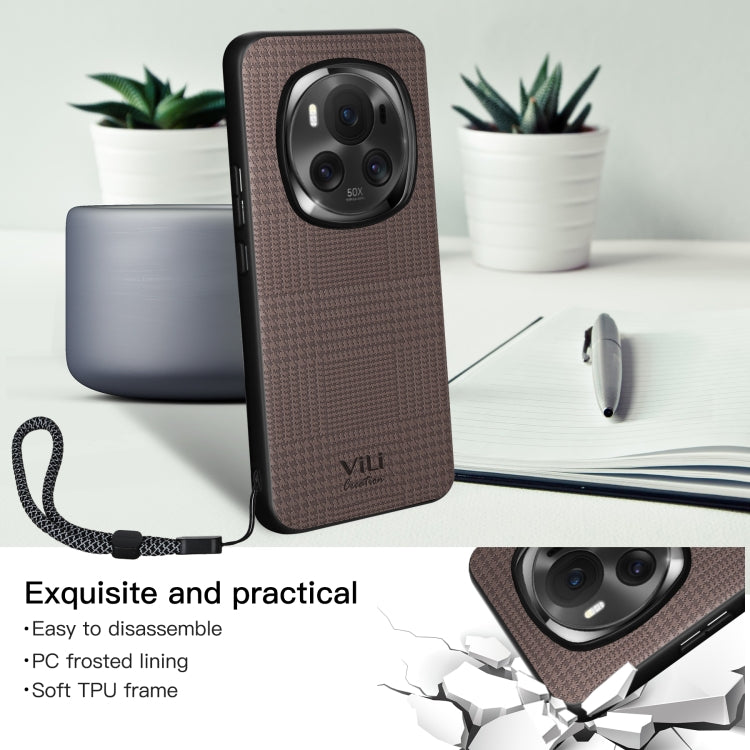 For Honor Magic6 ViLi TH Series Shockproof Phone Case(Brown)