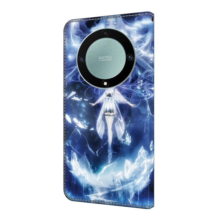 For Honor Magic5 Lite/X40 Crystal Painted Leather Phone case(Magic Fairy)