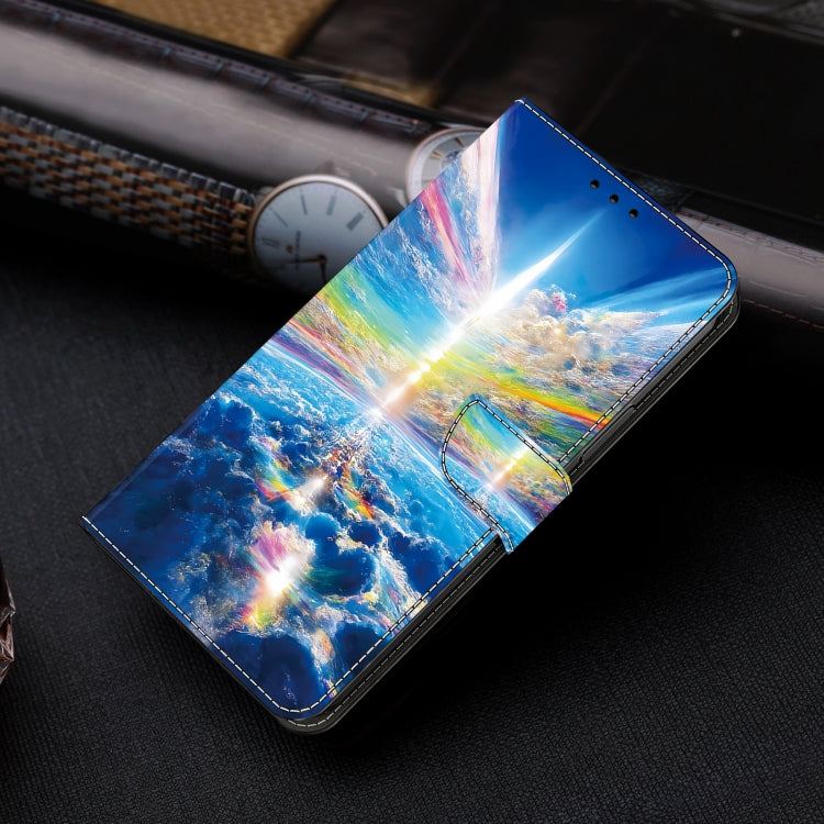 For Honor 50 Crystal Painted Leather Phone case(Colorful Sky)