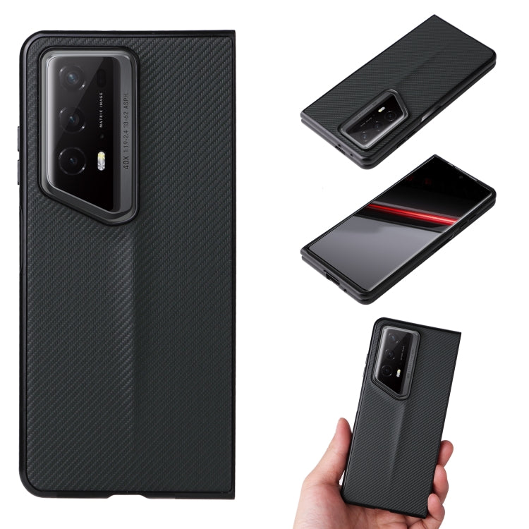 For Honor Magic V2 RSR Porsche Design PU Leather PC Phone Case(Dark Green)