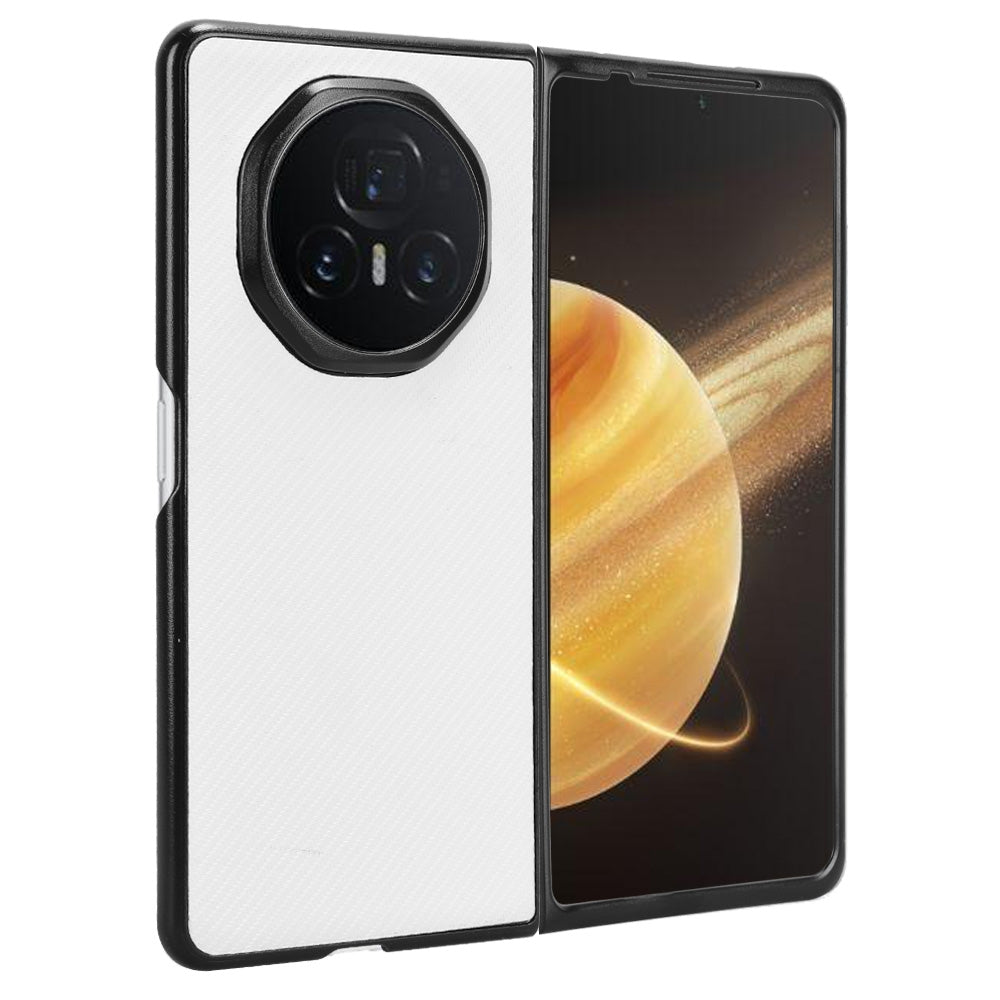 For Honor Magic V3 PU Leather PC Phone Case(White)