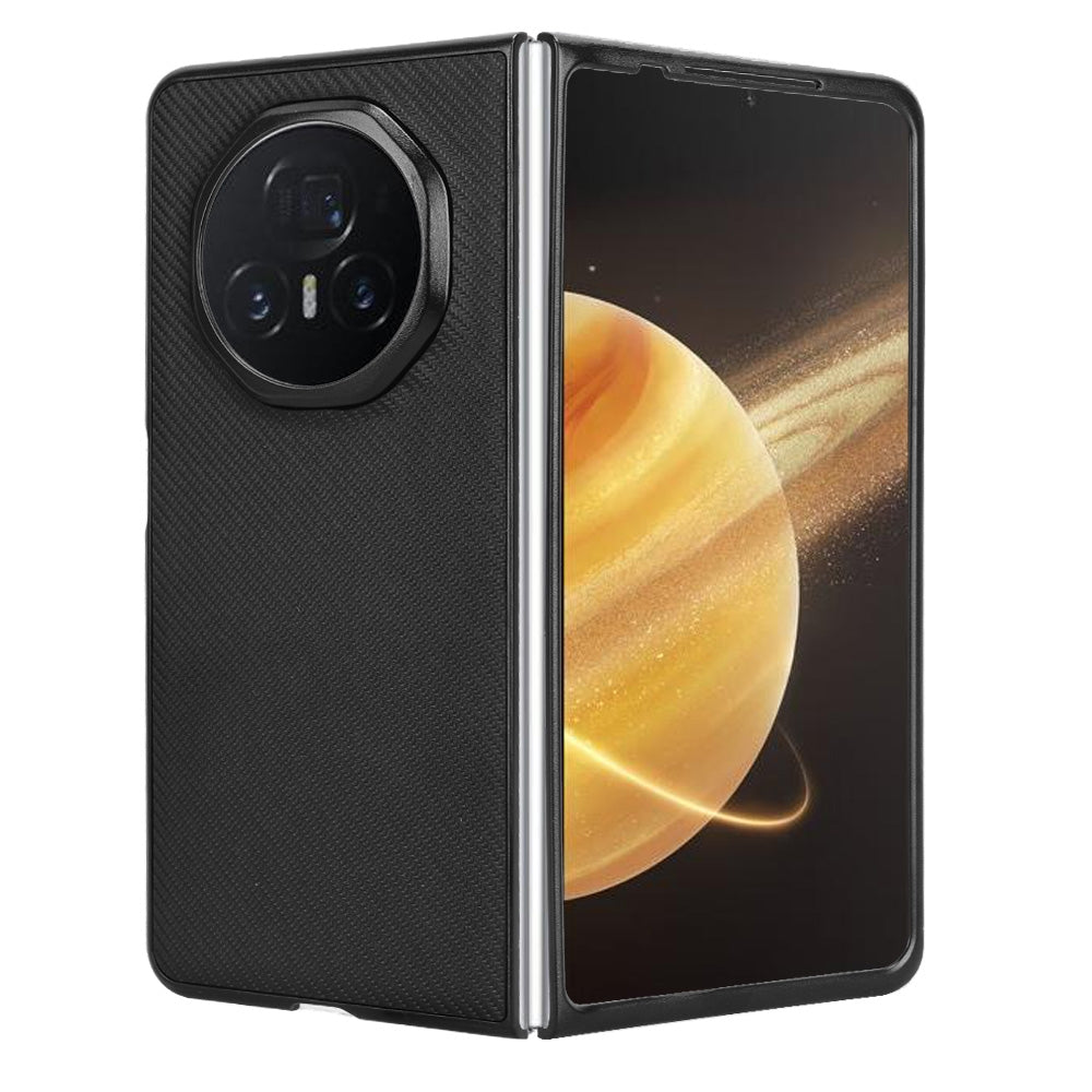 For Honor Magic V3 PU Leather PC Phone Case(Black)