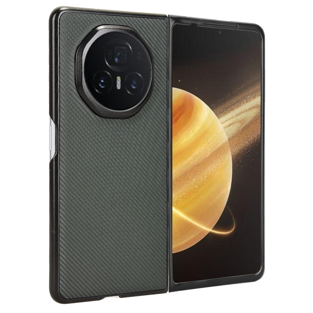 For Honor Magic V3 PU Leather PC Phone Case(Dark Green)