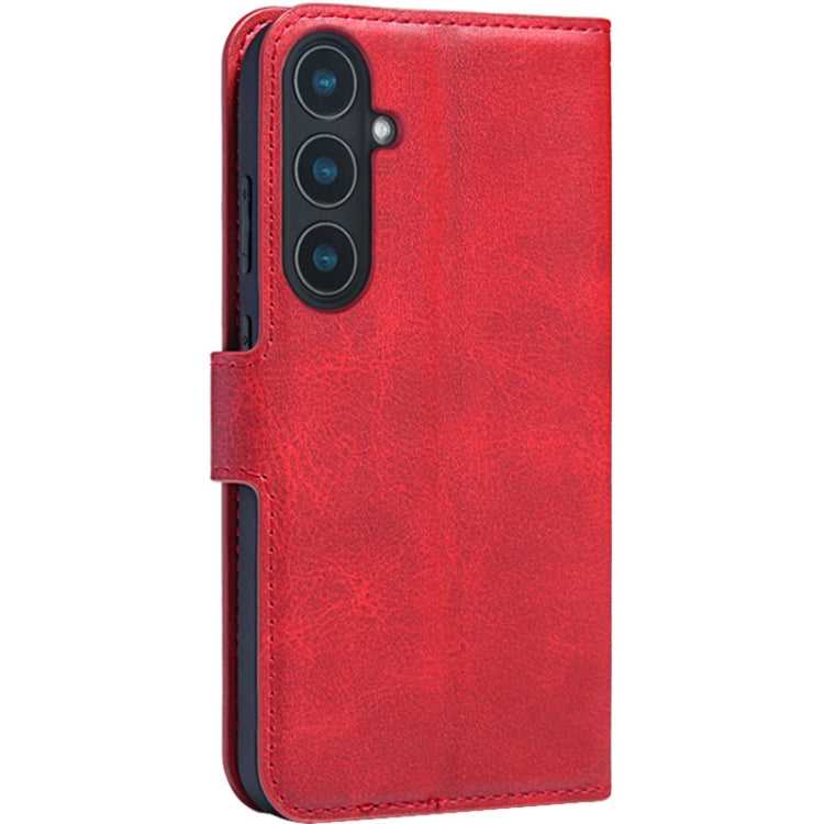 For Samsung Galaxy S24 5G IMAK Count Series Flip Leather Phone Case(Red)