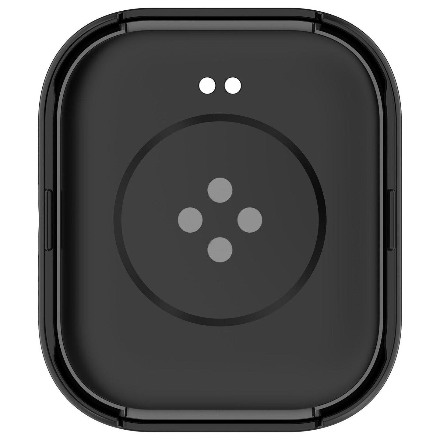 For CMF Watch Pro D395 PC + Tempered Film Integrated Watch Protective Case(Black)