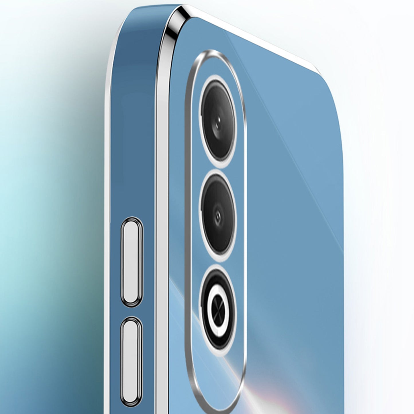 For OPPO K12 XINLI Straight Edge 6D Electroplate TPU Phone Case(Pink)