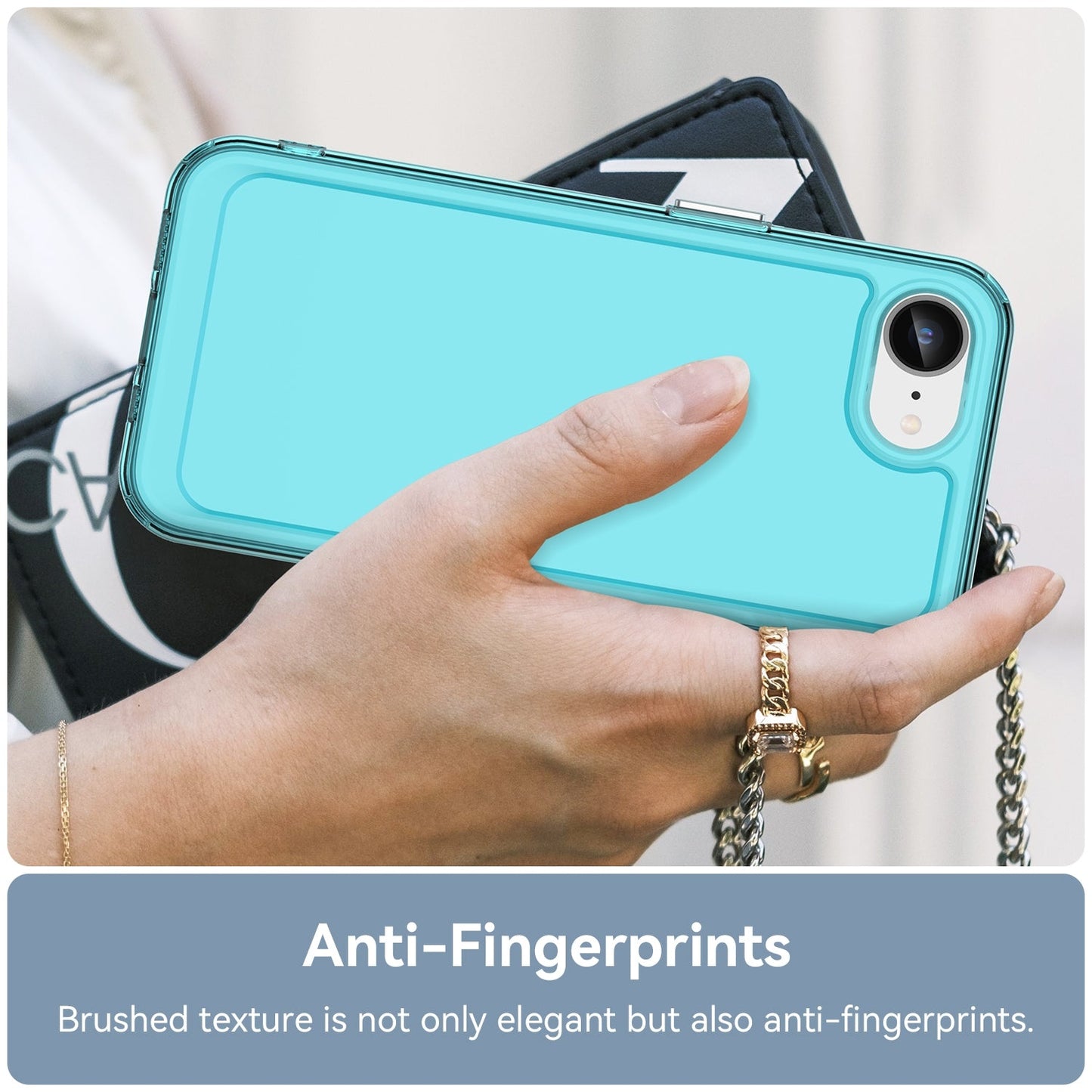 For iPhone 16e Candy Series TPU Phone Case(Transparent Blue)