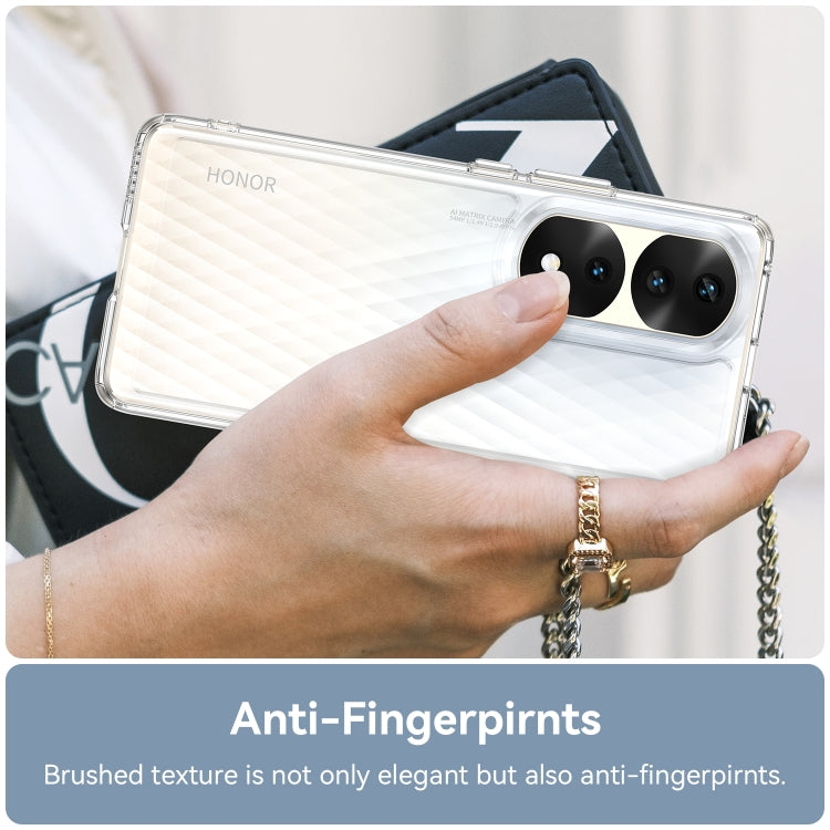 For Honor 70 Pro 5G Candy Series TPU Phone Case(Transparent)