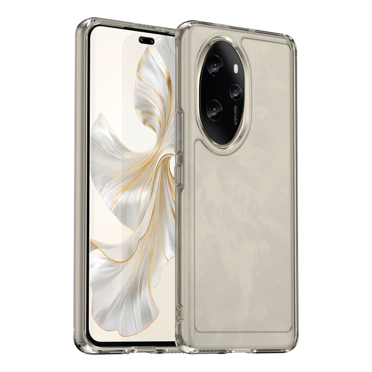 For Honor 100 Pro Candy Series TPU Phone Case(Transparent Grey)