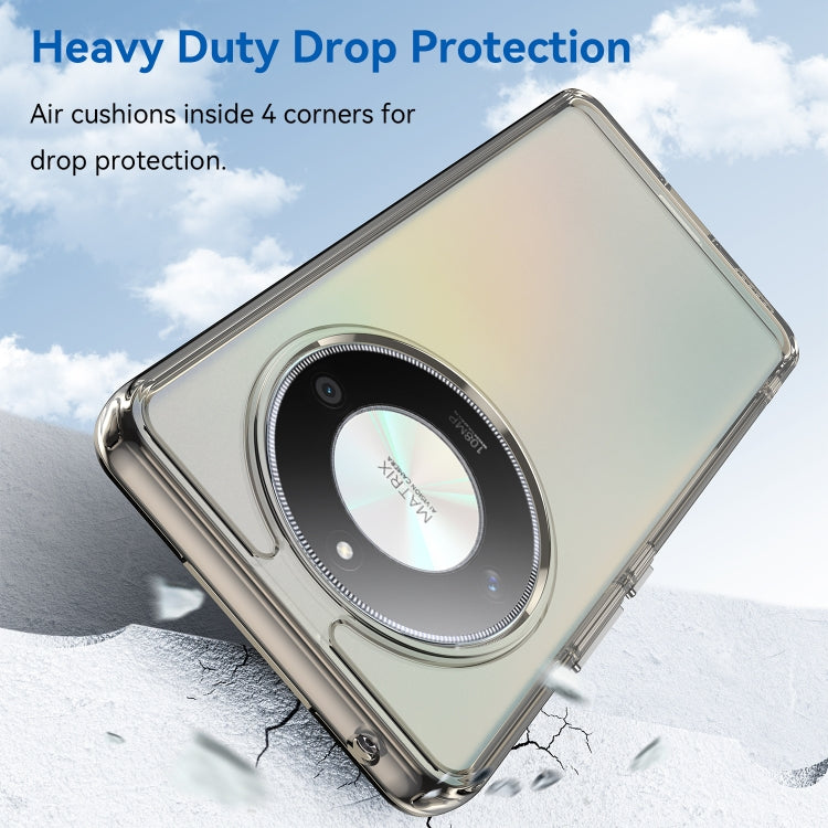 For Honor X50 Pro Candy Series TPU Phone Case(Transparent Grey)