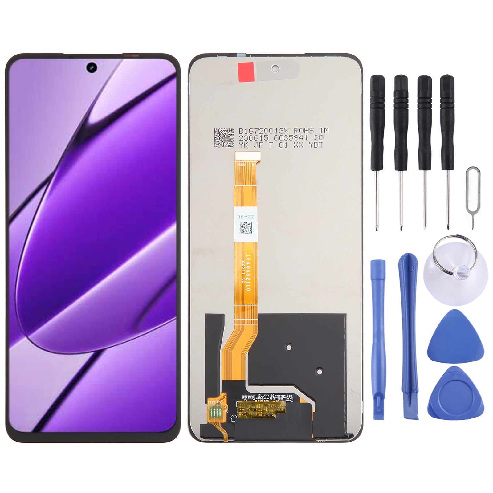 For Realme Narzo 60x RMX3782 OEM LCD Screen with Digitizer Full