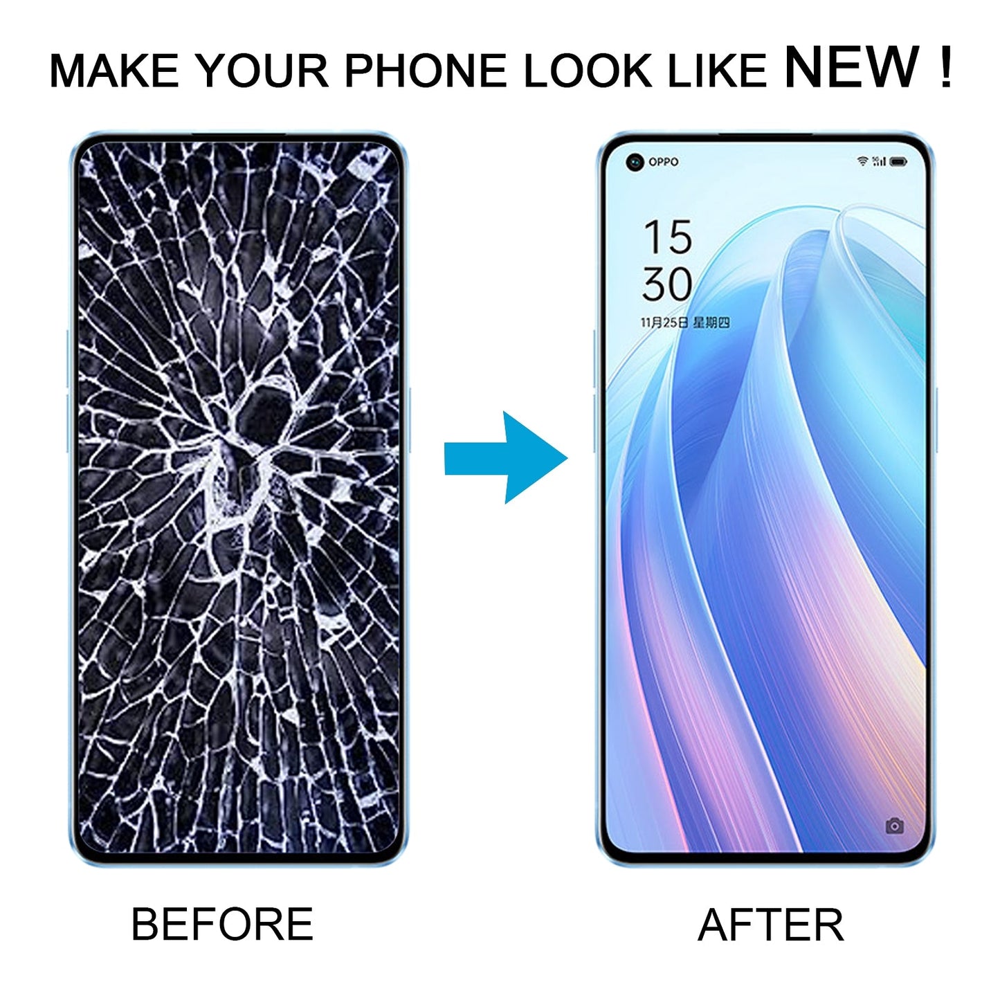 For OPPO Reno7 Pro 5G TFT Material OEM LCD Screen with Digitizer Full Assembly