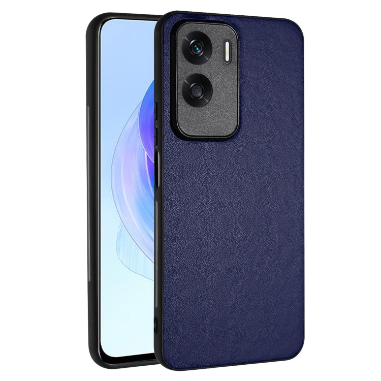 For Honor X50i/90 Lite R20 Leather Pattern Phone Single Case(Blue)