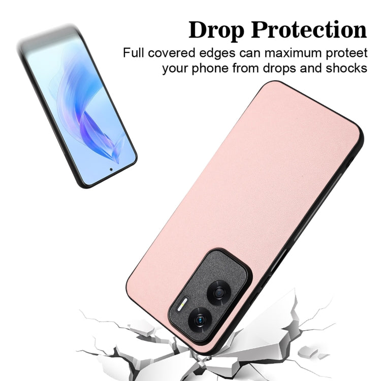 For Honor X50i/90 Lite R20 Leather Pattern Phone Single Case(Pink)