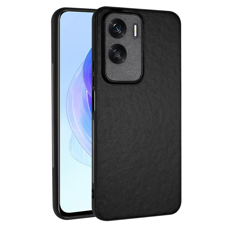 For Honor X50i/90 Lite R20 Leather Pattern Phone Single Case(Black)