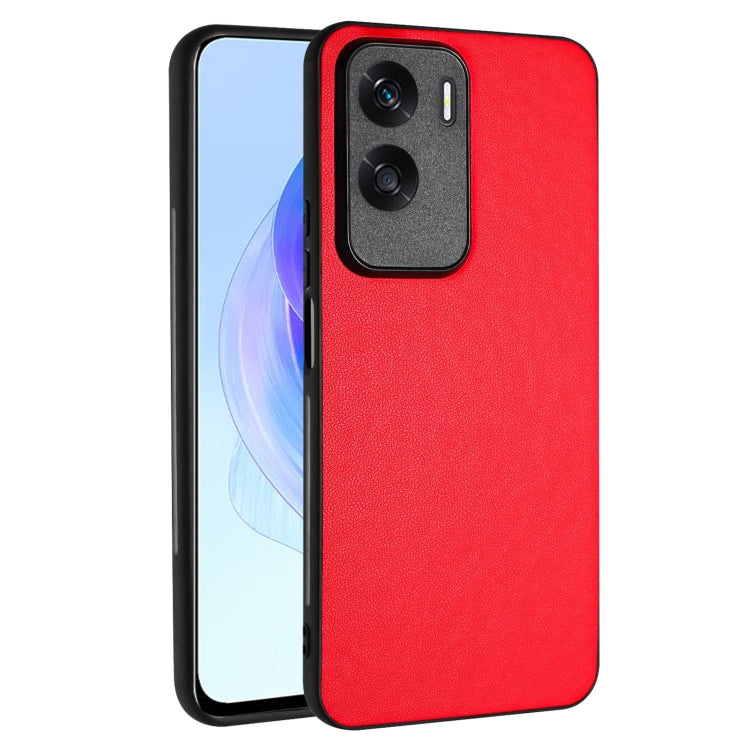 For Honor X50i/90 Lite R20 Leather Pattern Phone Single Case(Red)