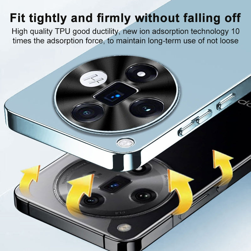 For OPPO K13 / K12s AG Frosted Electroplating Acrylic Phone Case(Sierra Blue)