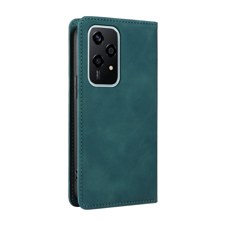 For Honor 200 Lite 5G Global BETOPNICE Suction RFID Anti-theft Leather Phone Case(Green)