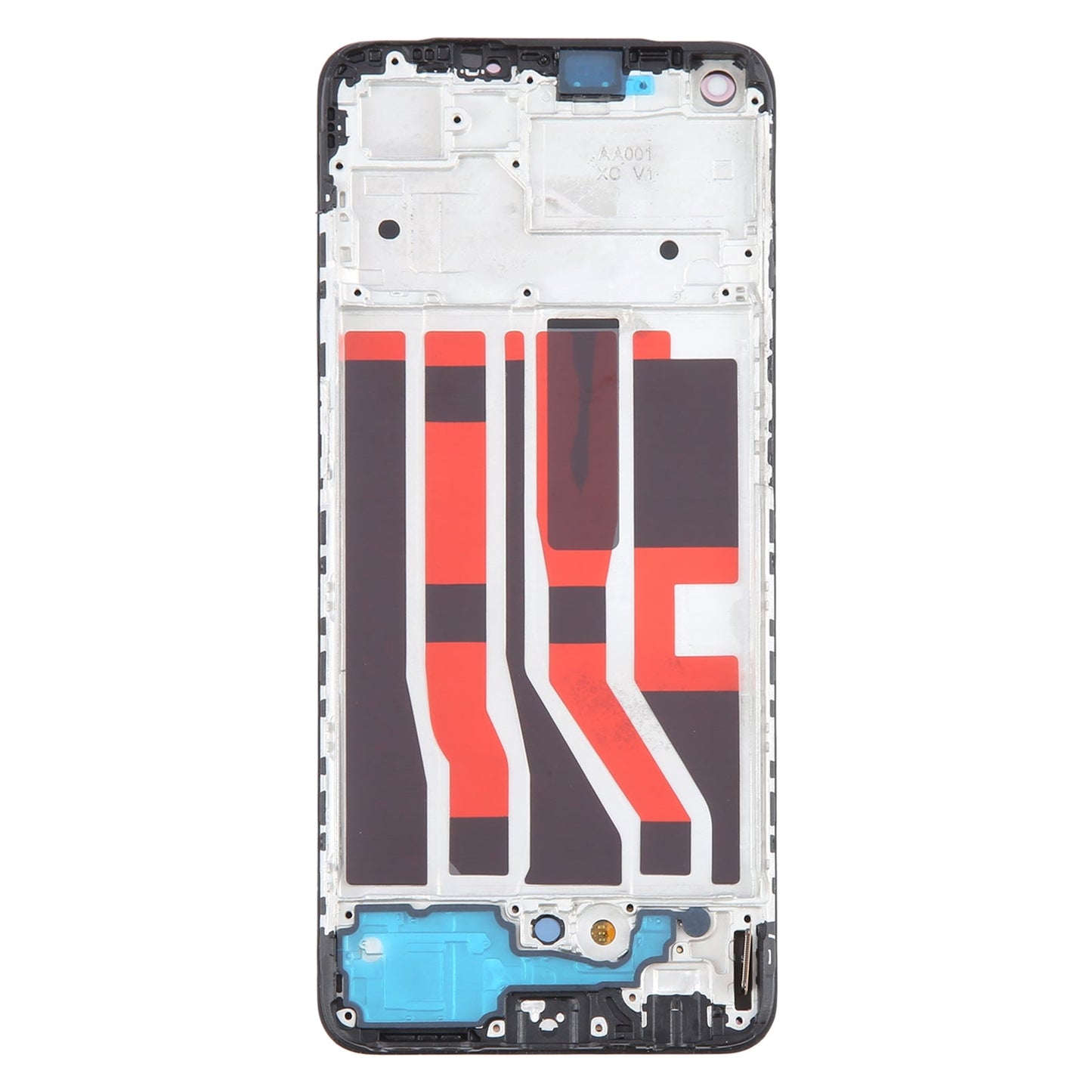 For OPPO A74 4G OLED LCD Screen Digitizer Full Assembly with Frame