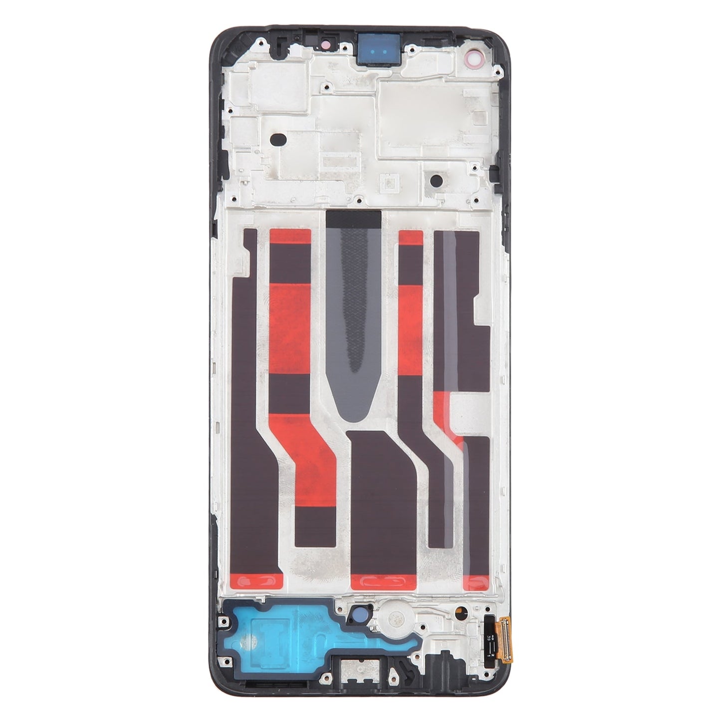 For OPPO Reno7 Z 5G OLED LCD Screen Digitizer Full Assembly with Frame