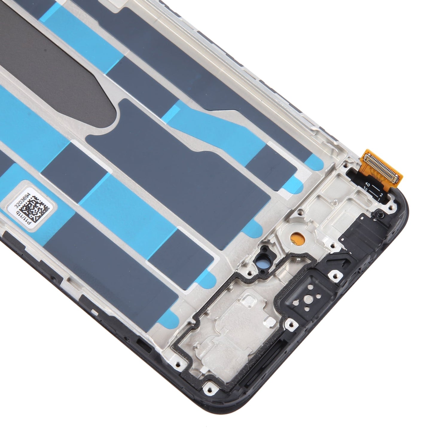 For OPPO Reno7 5G OLED LCD Screen Digitizer Full Assembly with Frame