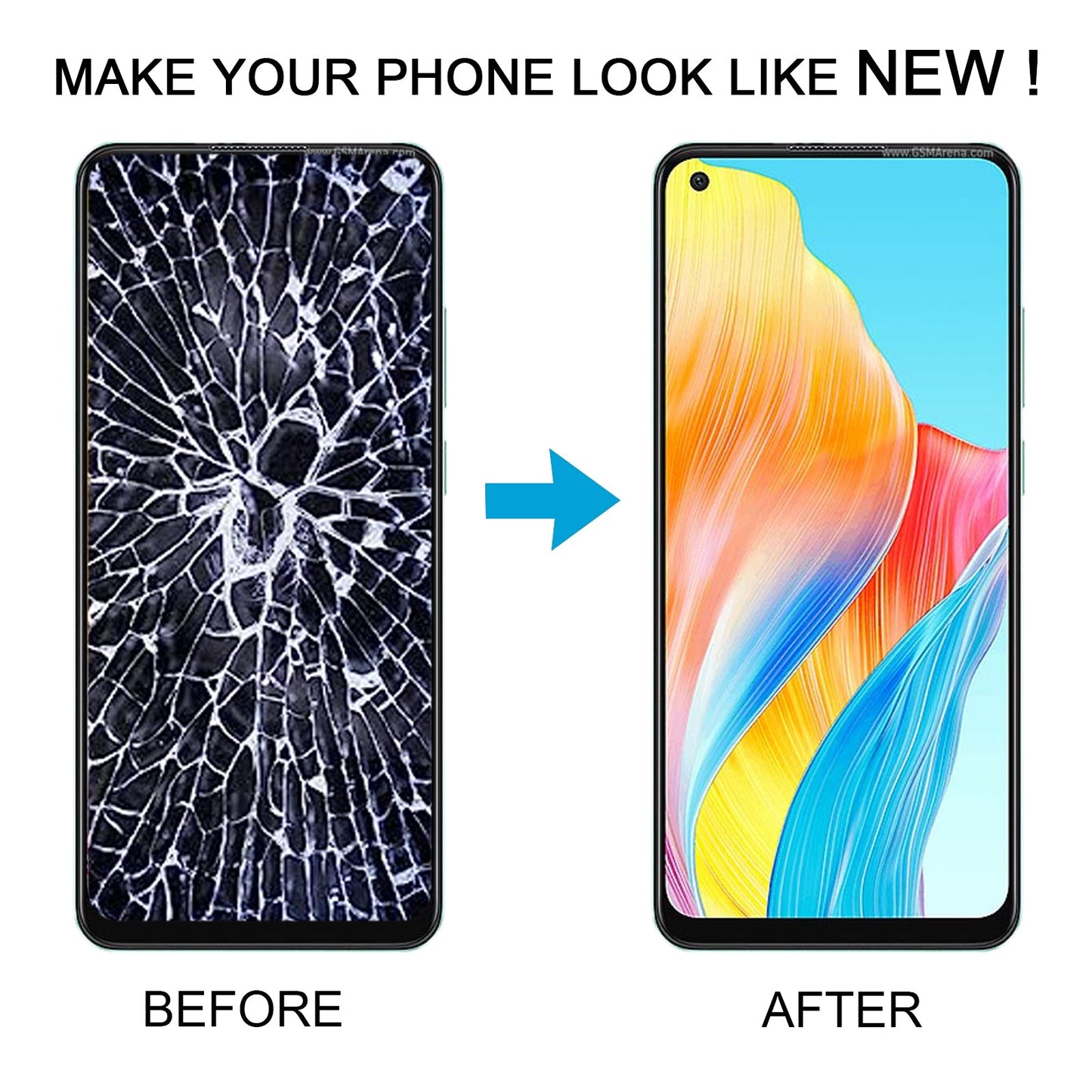 For OPPO A78 4G CPH2565 OLED LCD Screen Digitizer Full Assembly with Frame