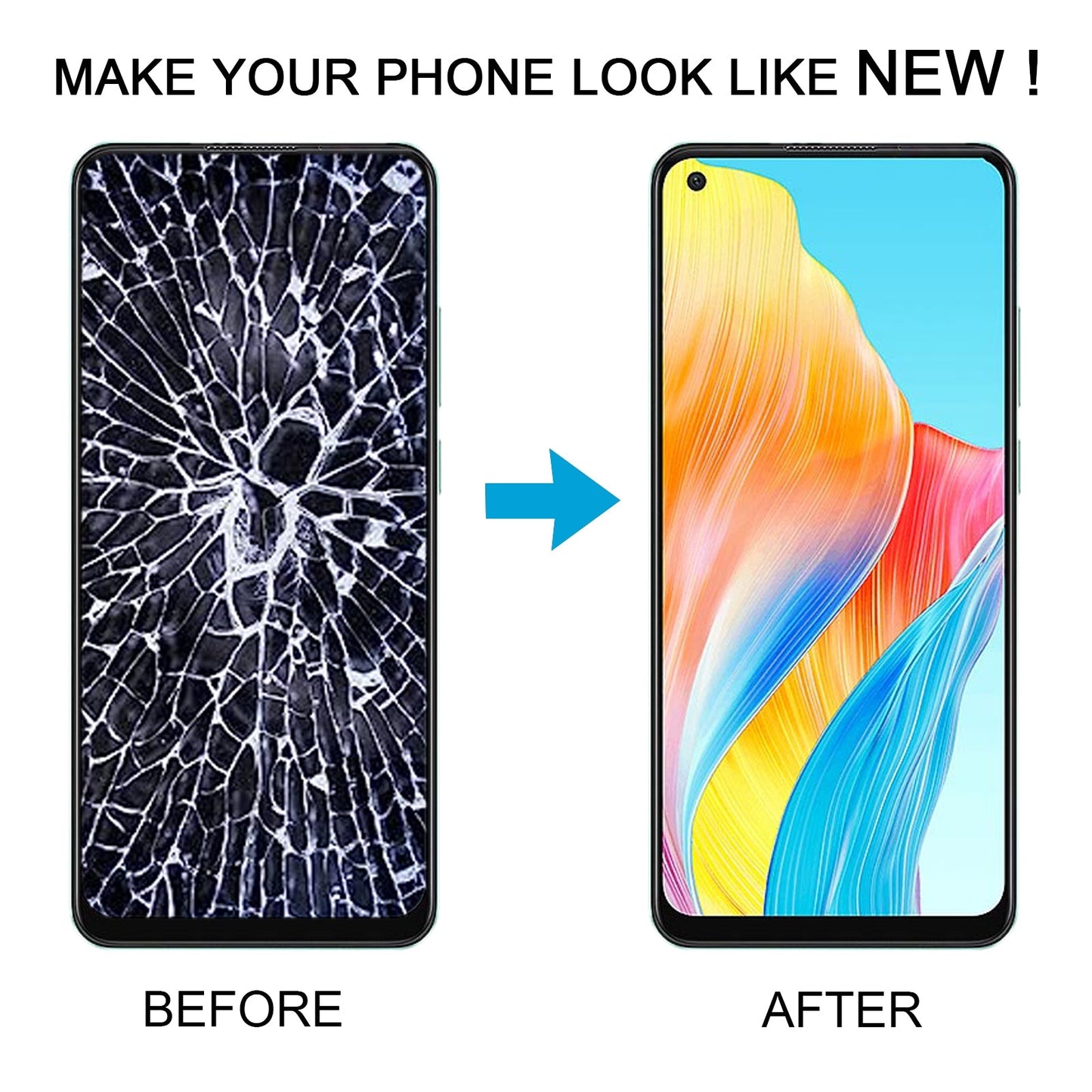 For OPPO A78 4G CPH2565 OLED LCD Screen with Digitizer Full Assembly