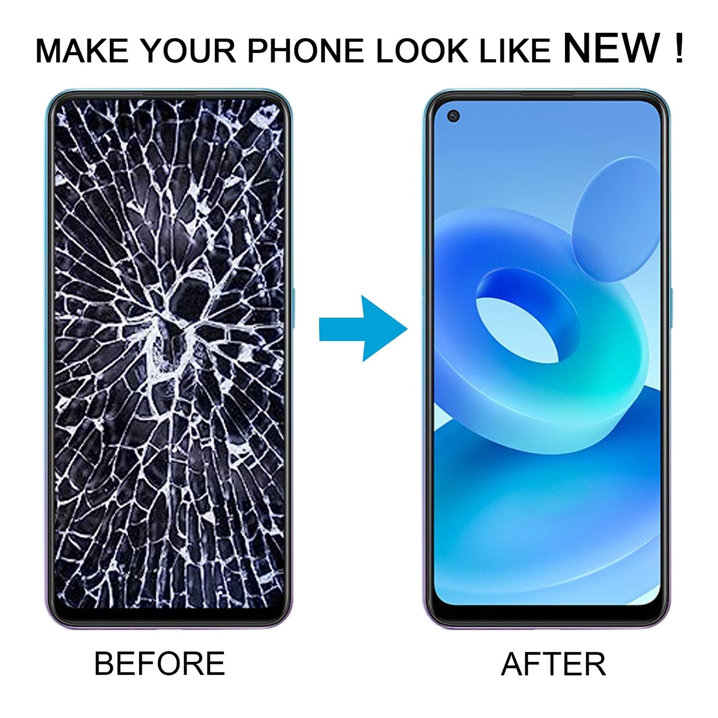 For OPPO A95 5G OLED LCD Screen with Digitizer Full Assembly