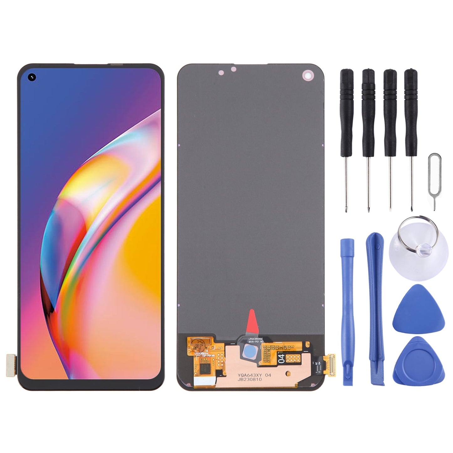 For OPPO Reno5 Lite OLED LCD Screen with Digitizer Full Assembly