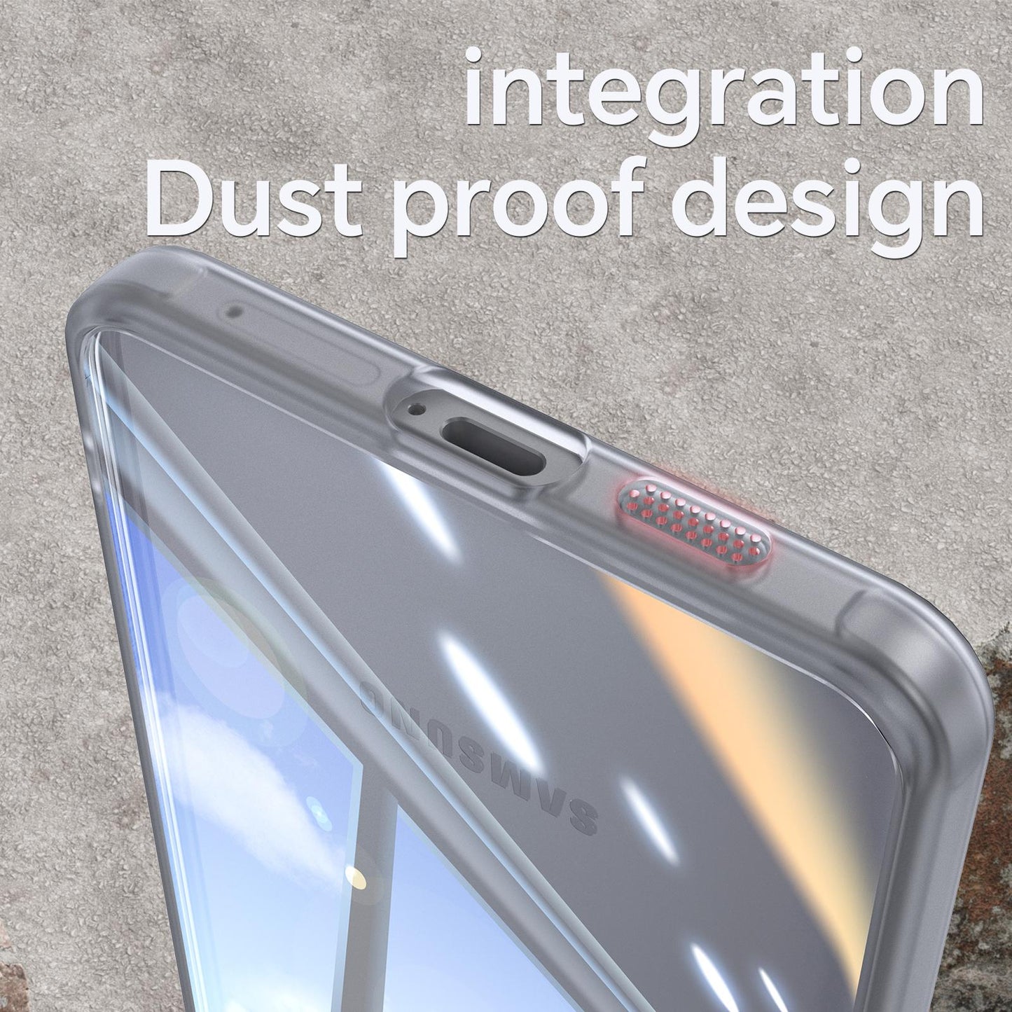 For Samsung Galaxy S25 Edge 5G Acrylic Hybrid TPU Armor Shockproof Phone Case(Transparent)