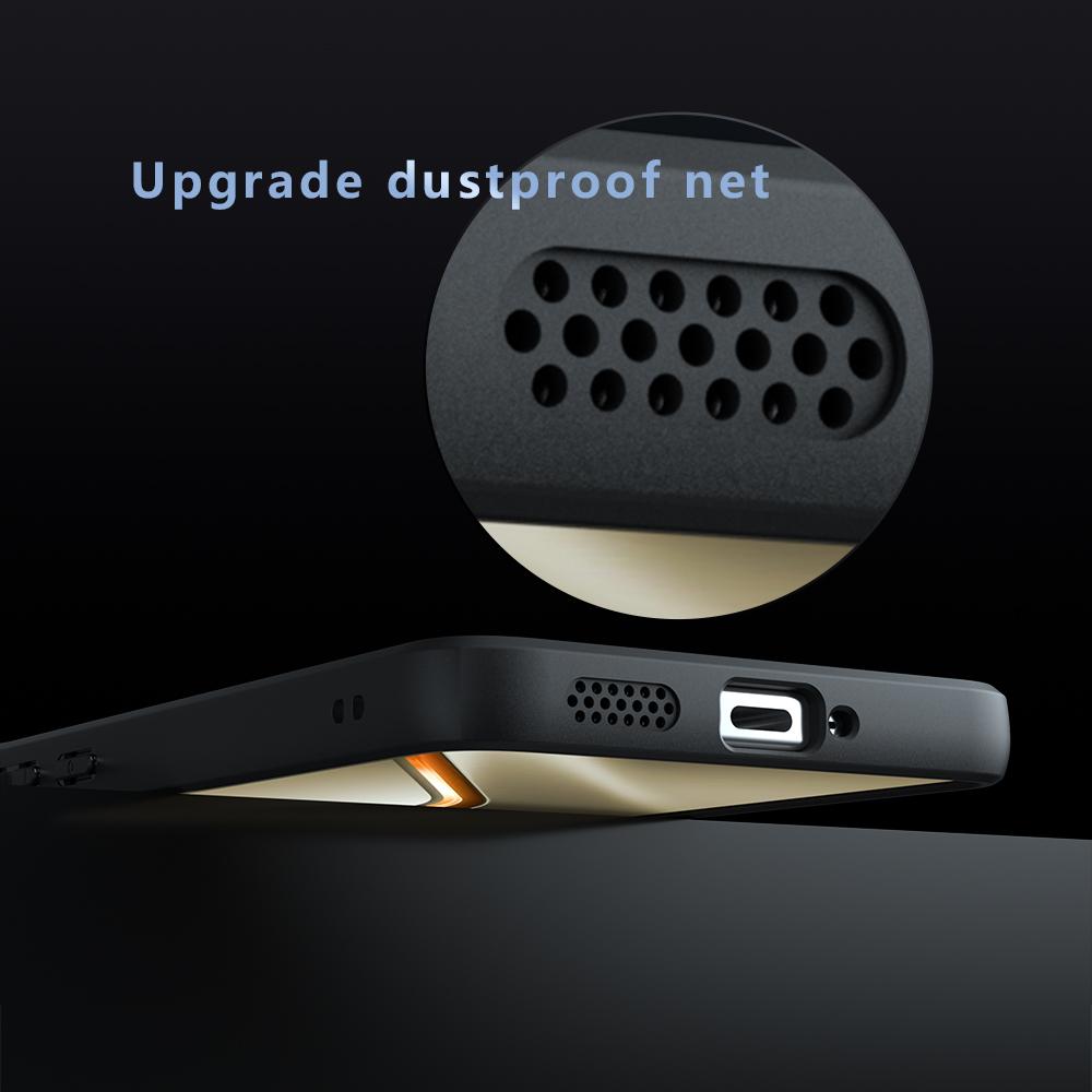 For OPPO K13 / K13x Armor Precise Hole PC Hybrid TPU Phone Case(Frosted Black)