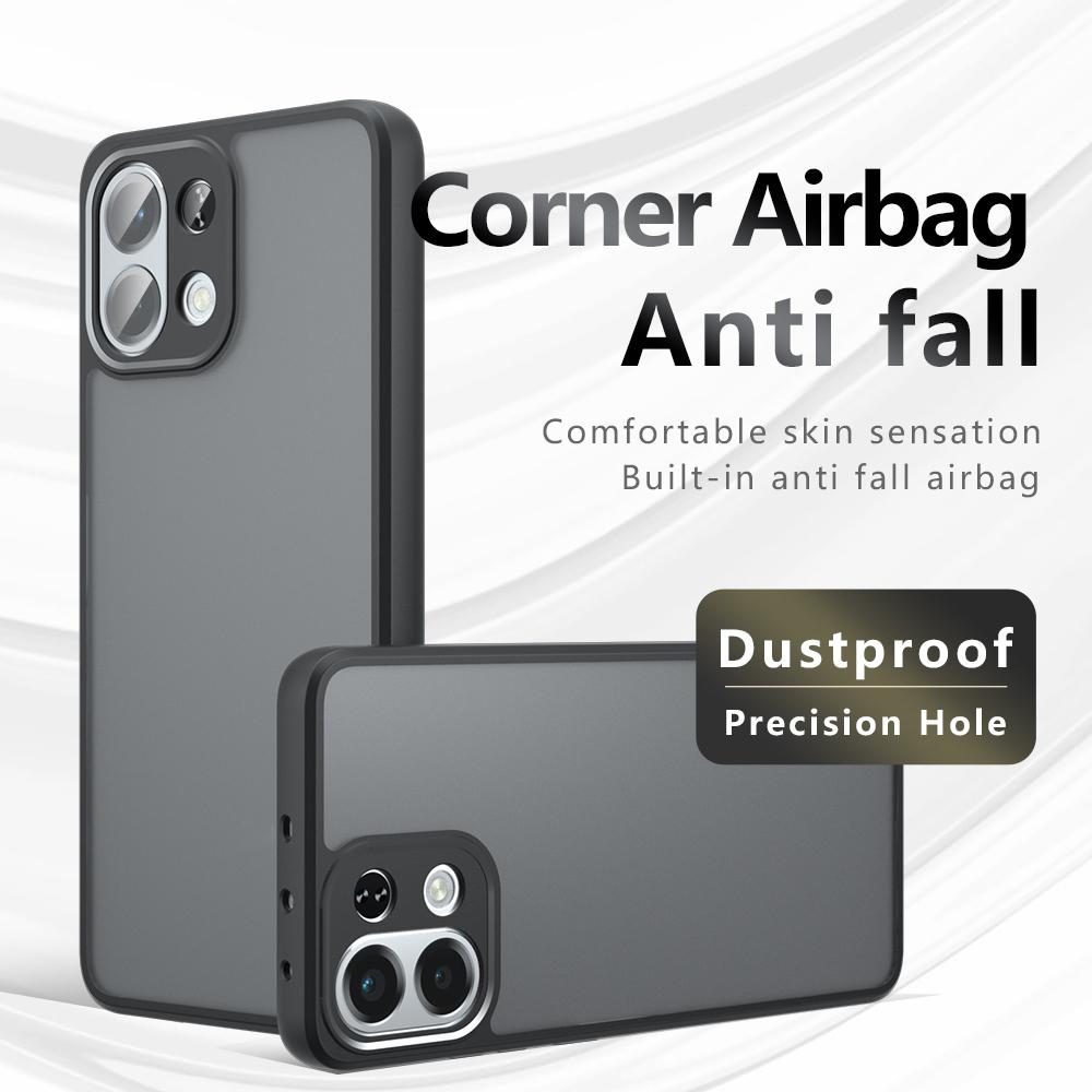 For OPPO K13 / K13x Armor Precise Hole PC Hybrid TPU Phone Case(Transparent)