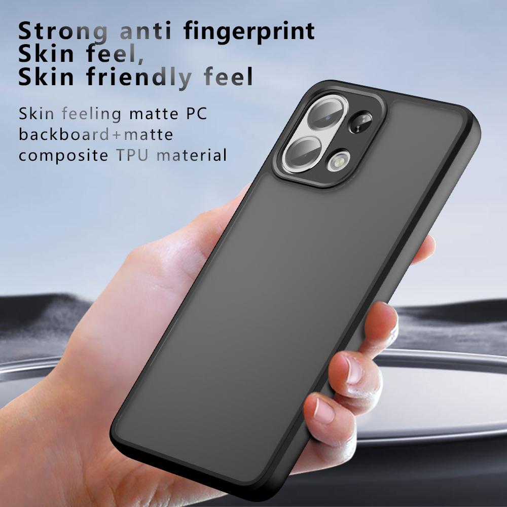 For OPPO K13 / K13x Armor Precise Hole PC Hybrid TPU Phone Case(Transparent)