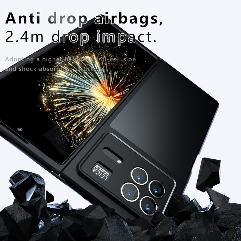 For Xiaomi Mix Fold 3 Armor Precise Hole PC Hybrid TPU Phone Case(Frosted Black)