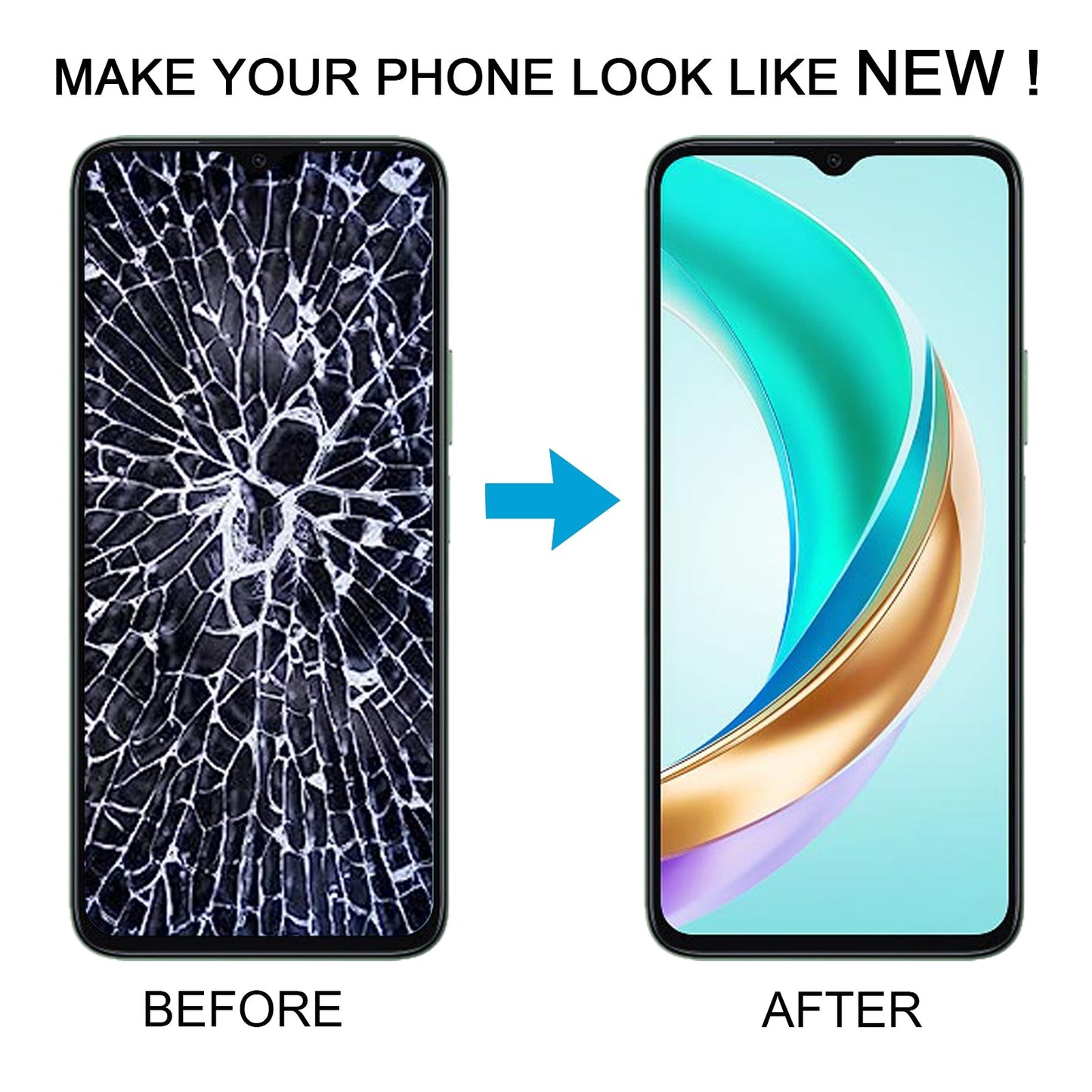For Honor X6b Original LCD Screen with Digitizer Full Assembly