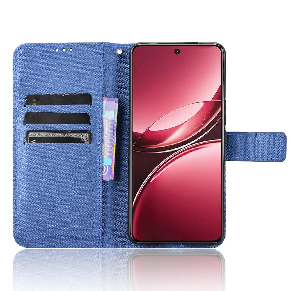 For vivo V50 5G Diamond Texture Leather Phone Case(Blue)