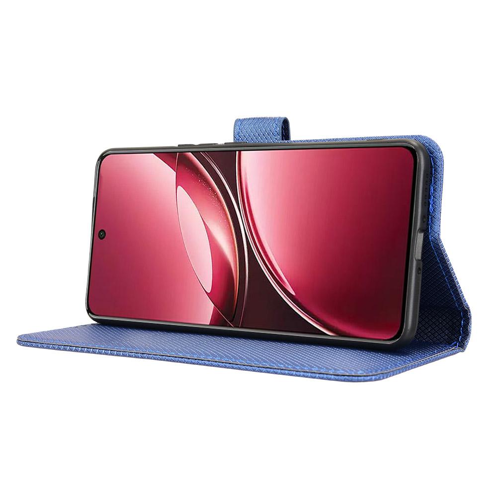 For vivo V50 5G Diamond Texture Leather Phone Case(Blue)