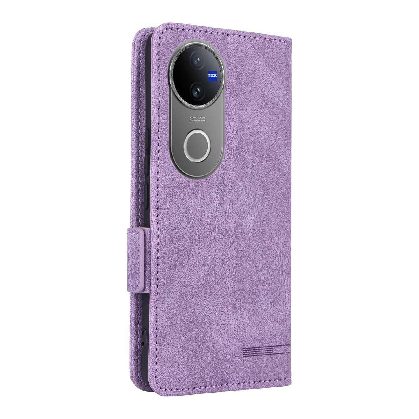 For vivo V50 5G Magnetic Clasp Leather Phone Case(Purple)