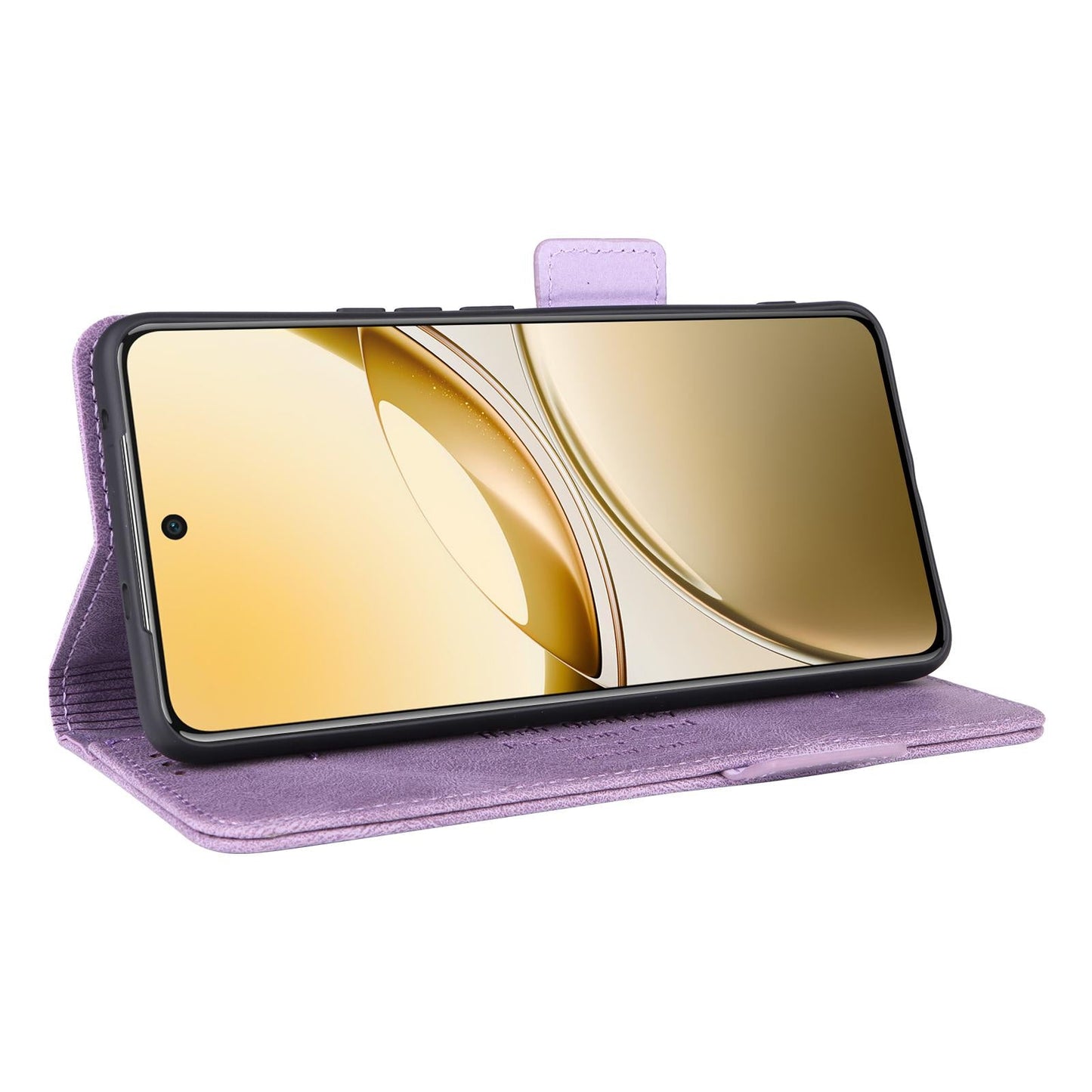 For vivo V50 5G Magnetic Clasp Leather Phone Case(Purple)