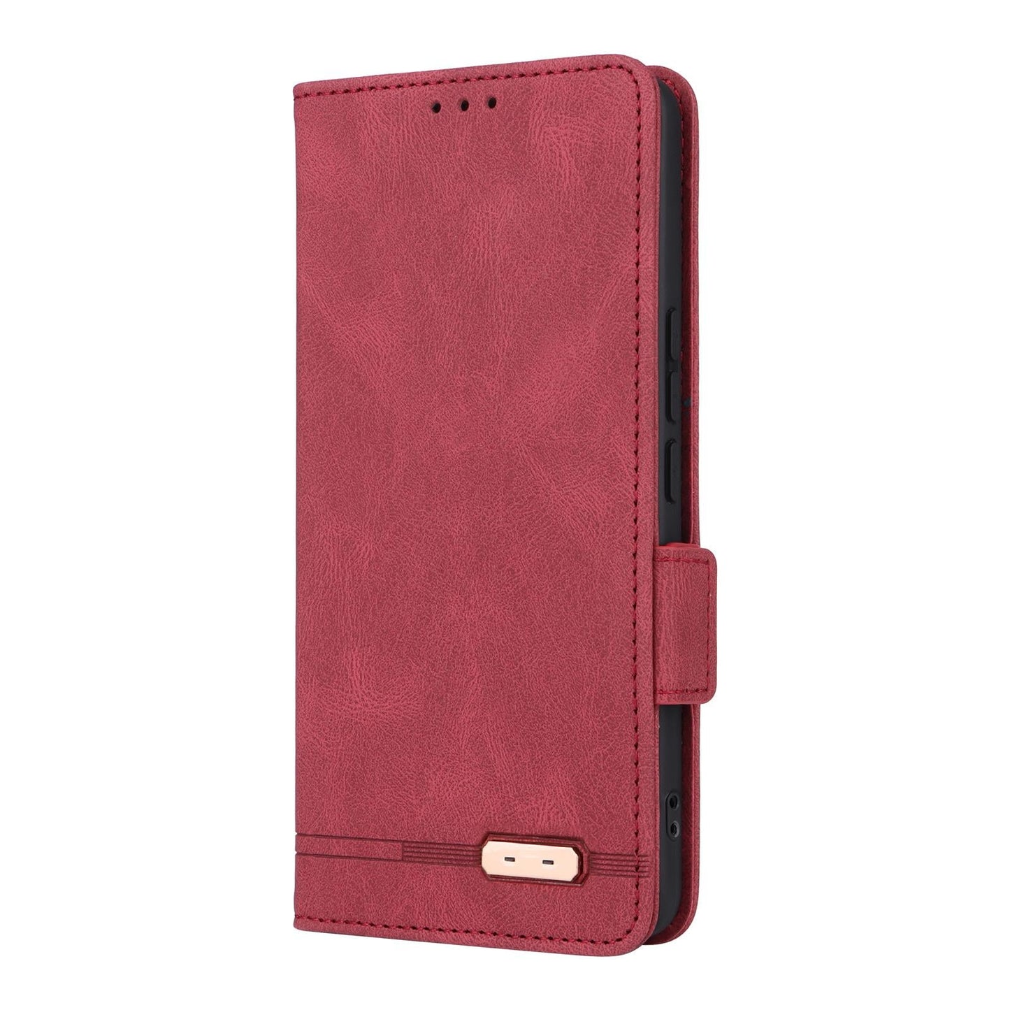 For vivo V50 5G Magnetic Clasp Leather Phone Case(Red)