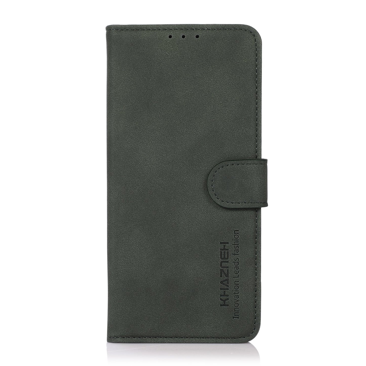 For Redmi 14C 4G KHAZNEH Matte Texture Leather Phone Case(Green)