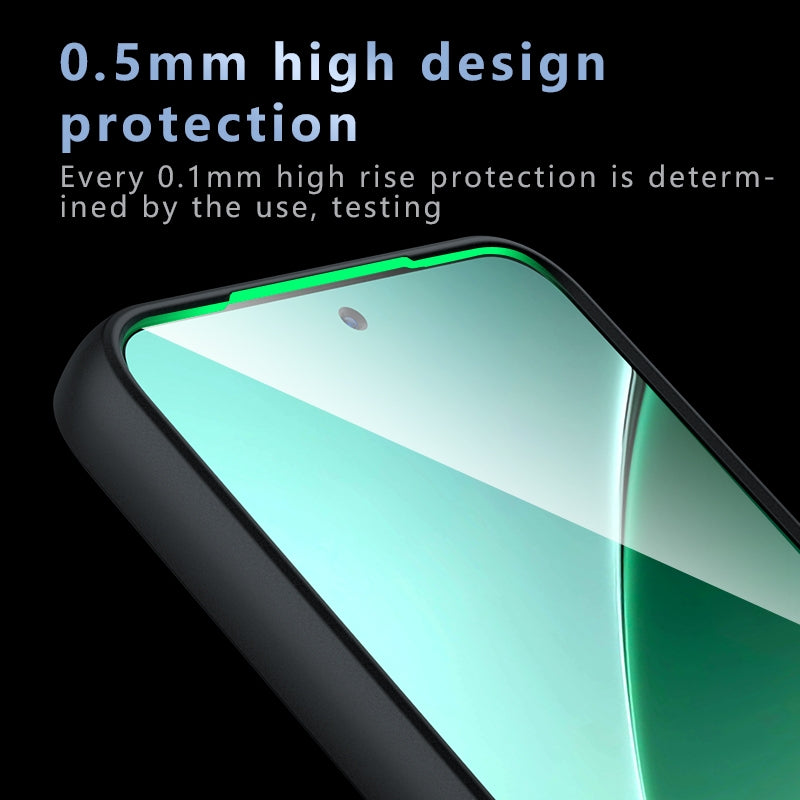For Xiaomi 15 Pro Armor Precise Hole PC Hybrid TPU Phone Case(Frosted Black)