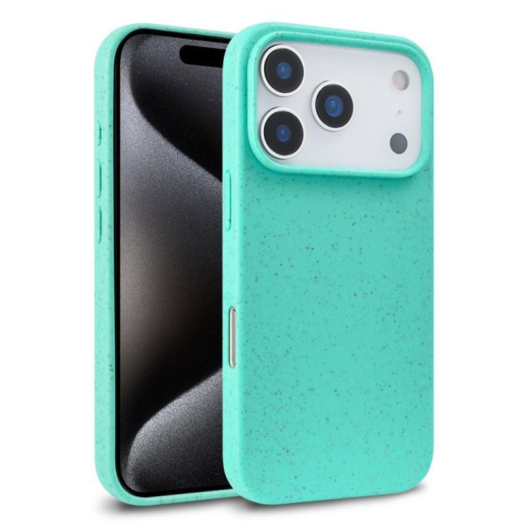 Compatible with iPhone 18 Pro Max Wheat Straw TPU Phone Case - Green