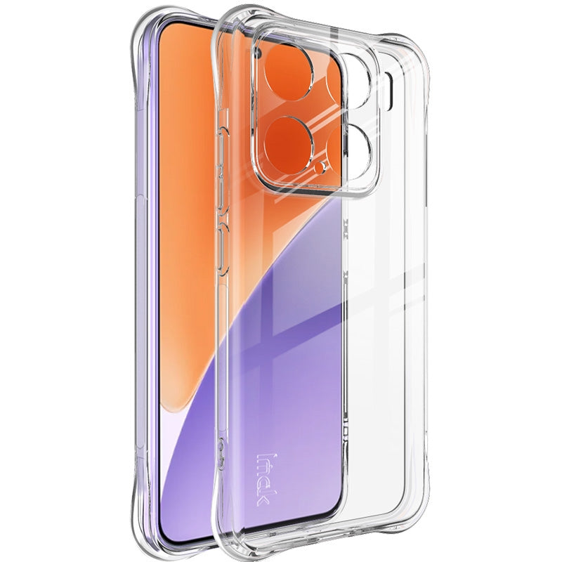 For Xiaomi 15 imak Shockproof Airbag TPU Phone Case(Transparent)